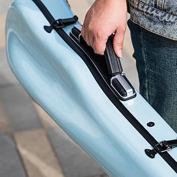 Amazon | christina炭素繊維バイオリンケース高級ベルベット隔層